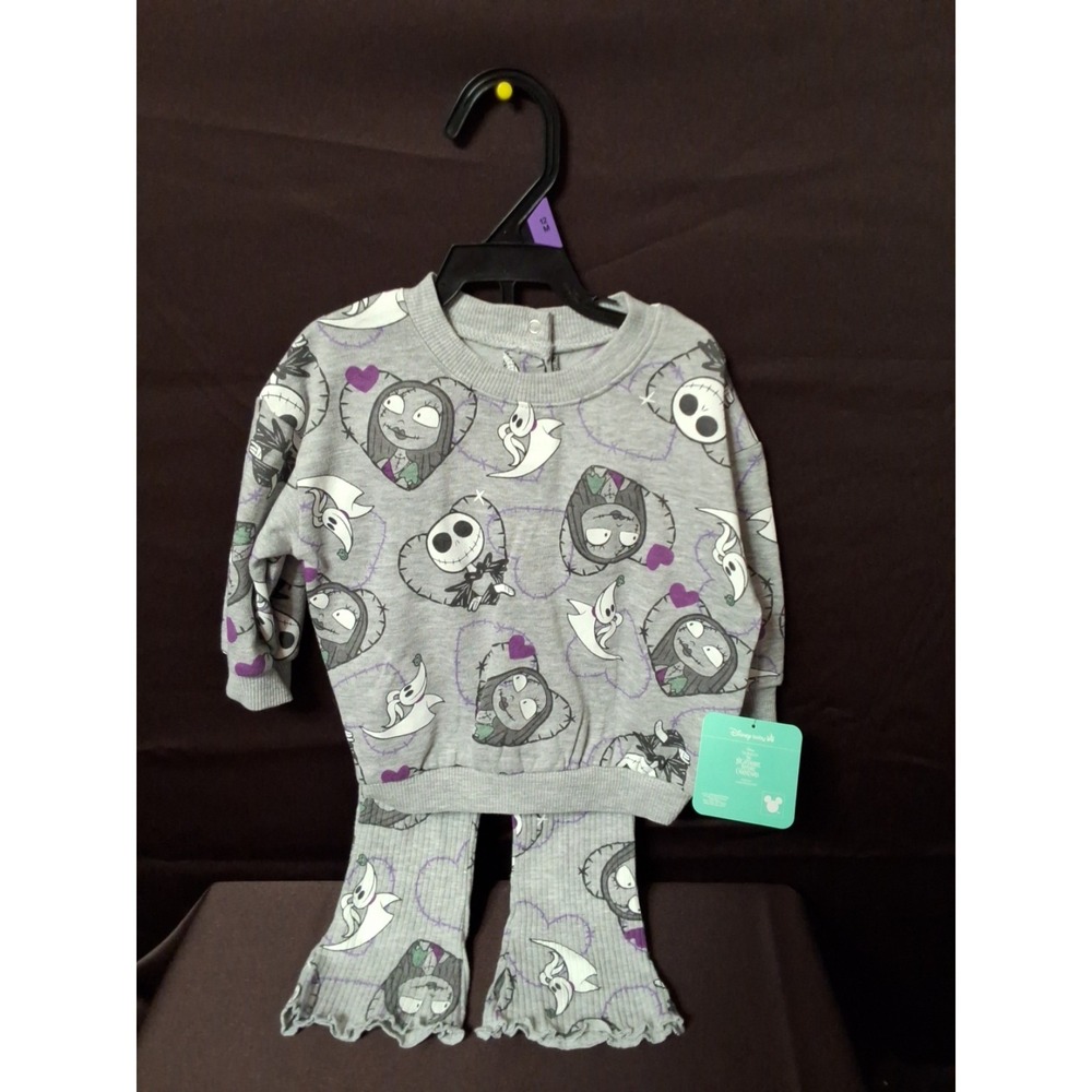 Disney Baby Nightmare Before Christmas 2pc Set. New